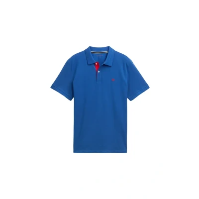 Abbildung von TOM Tailor Poloshirt, Herren, Größe: Small, Advanced blue