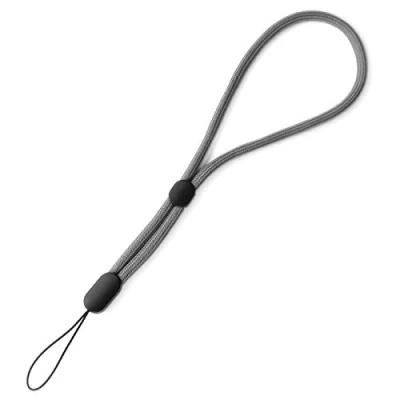 Abbildung von trage.band® Robustes verstellbares kurzes Handgelenk Trageband, grau
