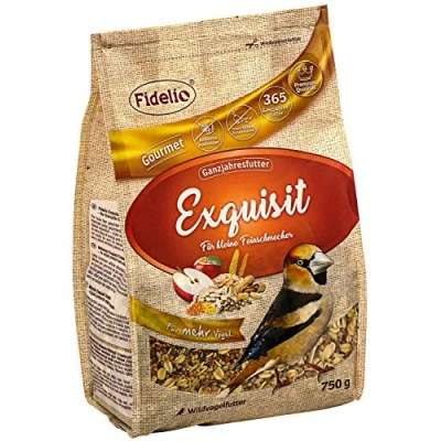 Abbildung von Fidelio Wildvogelfutter, Exquisit, schalenfrei, 750 g