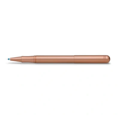 Abbildung von Kaweco LILIPUT Kappen Kugelschreiber Kupfer I Exklusiver Kuli für Standard D1 Minen inklusive Retro Metallbox Metall 13 cm