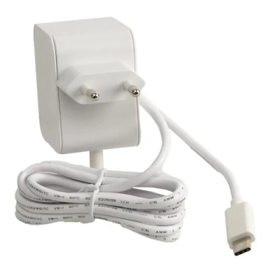 Abbildung von offizieller Raspberry Pi 5 USB C Netzteil 27W, Power Supply, weiß