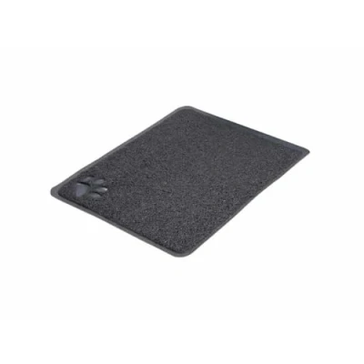 Abbildung von Trixie 40381 Vorleger für Katzentoiletten, PVC, 37 x 45 cm, anthrazit