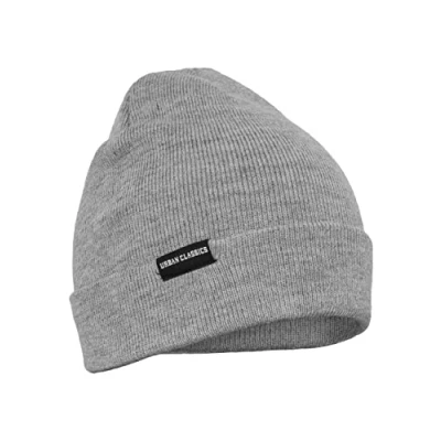 Abbildung von Urban Classics Basic FLAP Mütze, Herren, Größe: One Size, Grey