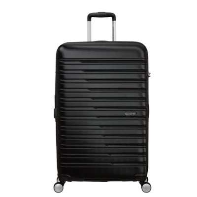 Abbildung von American Tourister Flashline Spinner 78/29 Exp Tsa Shadow Black Koffer mit 4 Rollen Weichgepäck