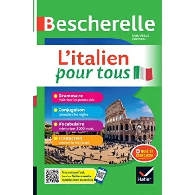 Abbildung von Bescherelle L&#039;italien pour tous: tout en un (grammaire, conjugaison, vocabulaire)