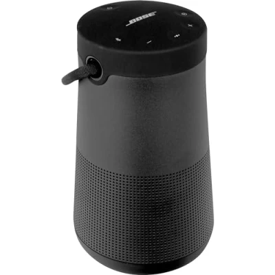 Abbildung von Bose SoundLink Revolve+ (Serie II) Bluetooth speaker Tragbarer, wasserabweisender kabelloser Lautsprecher mit langer Akkulaufzeit, Schwarz