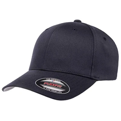 Abbildung von Flexfit Herren Men&#039;s Athletic Baseball Fitted Cap Verschluss, Dunkles Marineblau, XX Large