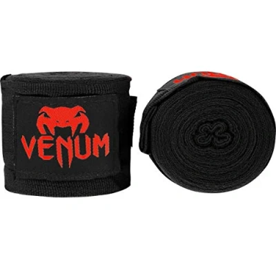 Abbildung von Venum, Kontact Boxbandagen, Herren, 2.5m, Schwarz/Rot
