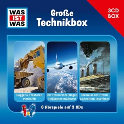 Abbildung von 3 CD Hörspielbox Vol. 13 Große Technik