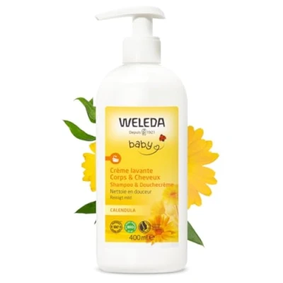 Abbildung von Weleda Baby Waschcreme Körper &amp; Haar Calendula 400 ml