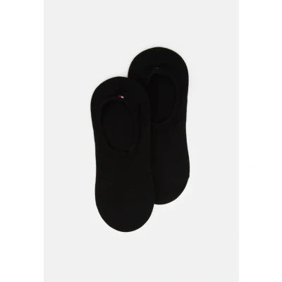 Abbildung von Tommy Hilfiger MEN Footie 2 PACK Füßlinge, Herren, Größe: 39 42, Black