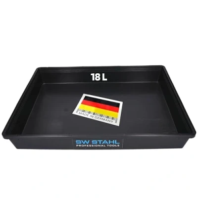 Abbildung von SW Stahl 07376L Universal Auffangwanne I 56 x 43 8,5cm große Kunststoffwanne 16 Liter Fassungsvermögen Made in Germany