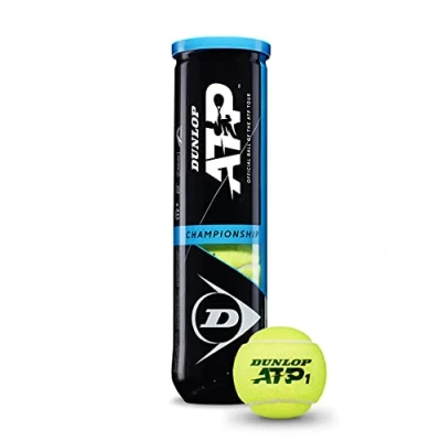 Abbildung von Dunlop Tennisball ATP Championship für Sand, Hartplatz &amp; Rasen (1x4er Dose)