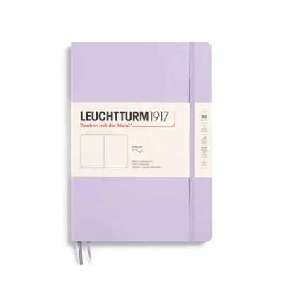 Abbildung von LEUCHTTURM1917 368152 Notizbuch Composition (B5), Softcover, 123 nummerierte Seiten, Lilac, Blanko