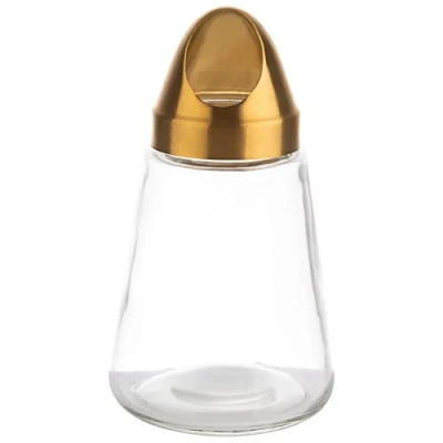Abbildung von APS 40516 Snackspender, Behälter aus Glas, Schraubdeckel Edelstahl, Ø 8,5 cm, Höhe 15,5 cm