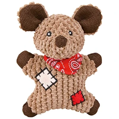 Abbildung von Trixie 36030 Maus mit Flicken, Stoff/Jute, 19 cm