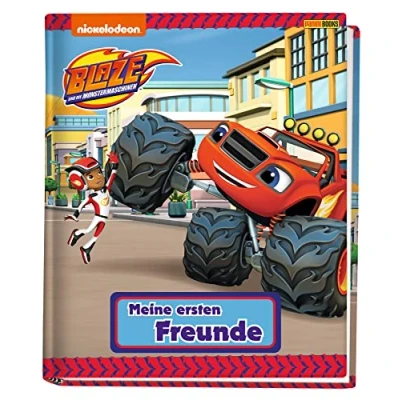 Abbildung von Blaze und die Monstermaschinen: Meine ersten Freunde: Kindergartenfreundebuch mit wattiertem Cover