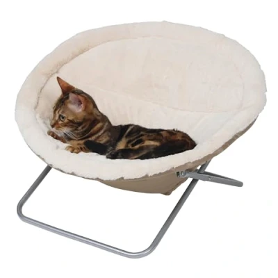 Abbildung von Kerbl 82640 Liegemulde Alice, Diameter 58 cm, Höhe 36 beige, 1 Stück (1er Pack)