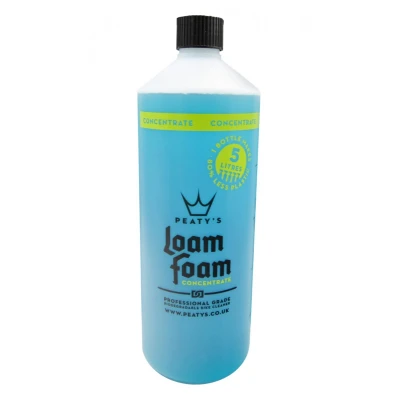 Abbildung von Peaty&#039;s LoamFoam Fahrradreiniger Konzentrat Biologisch abbaubarer Fahrrad Reiniger, Reinigung in Profiqualität für alle Fahrradoberflächen, Ergibt bis zu 5 Liter, Putzmittel, 1 L