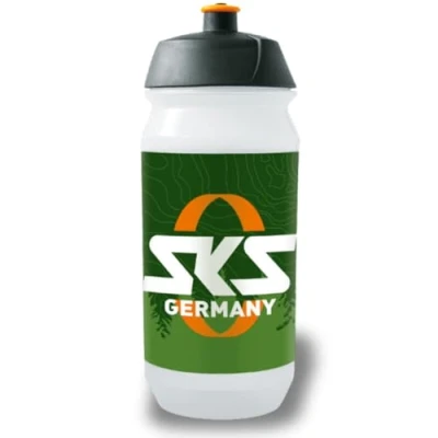 Abbildung von SKS GERMANY BIO BOTTLE SMALL 500 ml Trinkflasche (Umweltfreundlich aus Zuckerrohr, für alle gängigen Flaschenhalter, 100% recyclebar, Auslaufsicher, BPA frei, abnehmbarer Deckel)