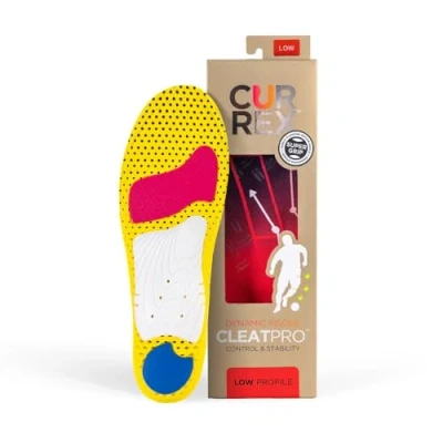 Abbildung von CURREX RunPro Sohle Entdecke Deine Einlage für eine neue Dimension des Laufens, Dynamische Einlegesohle, Rot Low Profile Gr. EU 42 44/ L