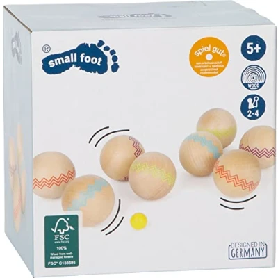 Abbildung von small foot Boule &quot;Active&quot; aus FSC® 100% zertifiziertem Holz, Outdoor Familienspiel, ab 5 Jahren, 12029