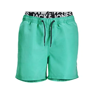 Abbildung von JACK &amp; JONES Herren JPSTARUBA JJSWIMSHORTS AKM DB, Biscay Green, L