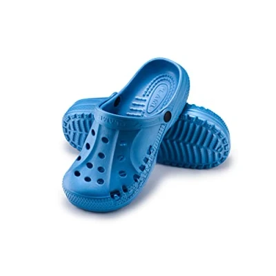 Abbildung von ESTRO Gartenclogs Herren Gartenschuhe Damen Unisex Leicht Gummischuhe Sommer Garten Clogs A78 (39, Blau)