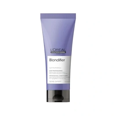 Abbildung von L&#039;Oréal Professionnel Nährende Spülung für blondes und blondiertes Haar, Açaibeeren Extrakt, Serie Expert, Blondifier Conditioner, 200 ml