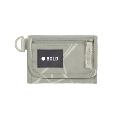 Abbildung von Bold Lässig Kinder Geldbeutel mit Klettverschluss und transparenten Sichtfenster/School Wallet Curve sage