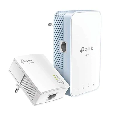 Abbildung von [Neu] TP Link TL WPA1000 Powerline Kit WiFi, PLC, AV1000 Mbps, 750 Mbps in WLAN, Dualband, 1 Gigabit Port, Plug and Play, HomePlug AV2, weiß