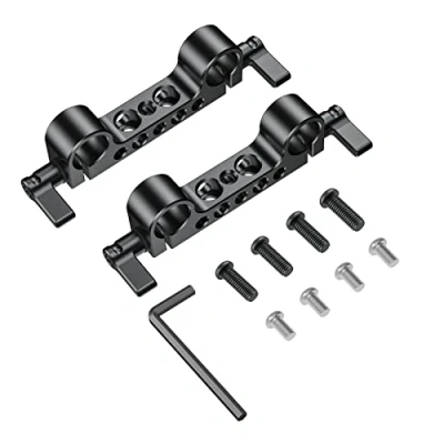 Abbildung von SMALLRIG, Klemme, 15 mm Rod (2 Packungen) mit 1/4 Zoll Gewinde für Rail System 2061