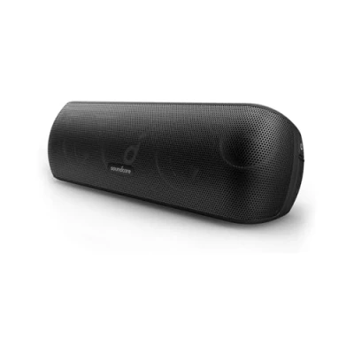 Abbildung von soundcore Motion+ Bluetooth HiFi Lautsprecher mit Hi Res 30W Audio, Intensiver Bass, Kabelloser, App, USB C Konnektivität, Flexibler EQ, 12h Akkulaufzeit, IPX7 Wasserschutz (Schwarz)