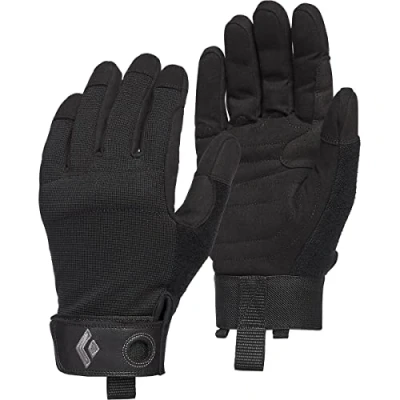 Abbildung von Black Diamond Crag Handschuhe, Unisex, Erwachsene S schwarz