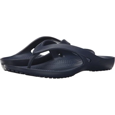 Abbildung von Crocs womens Kadee Ii Flip Flop Flop, Black, 36/37 EU