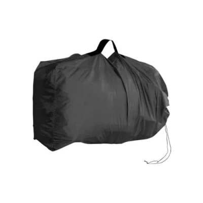 Abbildung von LOWLAND OUTDOOR® Transporthülle für Rucksäcke, Schwarz, 97x47x25 cm