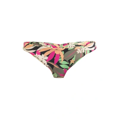 Abbildung von Roxy Printed Classicscheeky FOR Bikinihose, Damen, Größe: Large, Pink