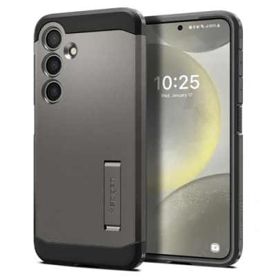 Abbildung von Spigen Tough Armor Hülle Kompatibel mit Samsung Galaxy S24 Gunmetal