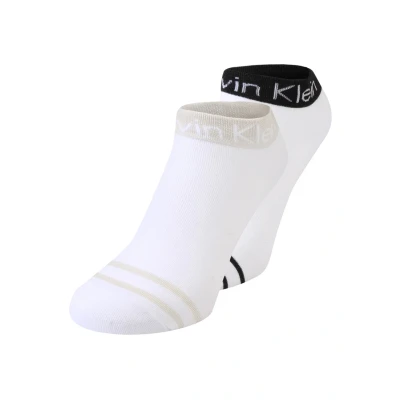 Abbildung von Calvin Klein Logo Women&#039;s Short Socks 2 pack
