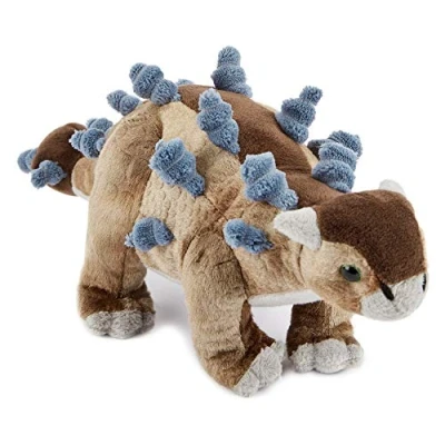 Abbildung von Zappi Co Plüsch Kuscheltier für Kinder Teil der Safari Tiere Kollektion, perfekt (32cm Tiefe) (Ankylosaurus Dinosaurier)