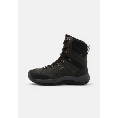 Abbildung von Keen Revel IV HIGH Polar Snowboot/Winterstiefel, Herren, Größe: 43, Magnet/red carpet Leder und textil