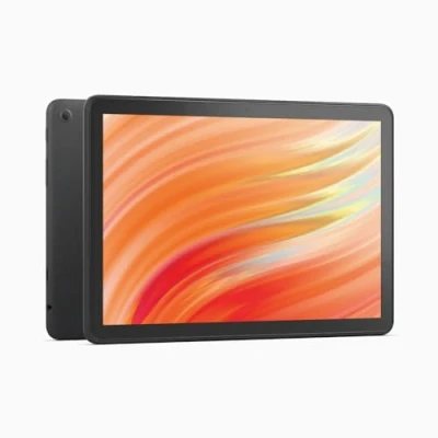 Abbildung von Zertifiziert und generalüberholt Fire HD 10 Tablet 2023, brillantes 10,1 Zoll Full Display, Octa Core Prozessor, 3 GB RAM, bis zu 13 Stunden Akkulaufzeit, 32 GB, schwarz, mit Werbung
