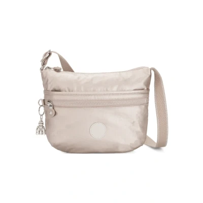 Abbildung von Kipling ARTO S Kleine Umhängetasche, Metallic Glow (Silber)