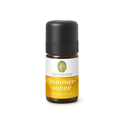 Abbildung von PRIMAVERA Duftmischung Sommersonne 5 ml Neroli, grüne Mandarine und Orange Aromaöl, Duftöl, ätherisches Öl Aromatherapie erheiternd vegan