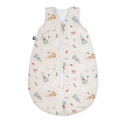 Abbildung von Julius Zöllner Baby Sommerschlafsack aus 100Prozent Jersey Baumwolle, Größe 74 , Standard 100 by OEKO TEX, Little Otti