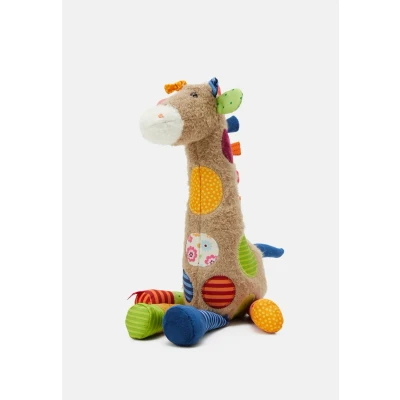 Abbildung von SIGIKID 42837 Stofftier Giraffe Patchwork Sweety Kuscheltier zum Spielen &amp; Schmusen aus weichem Materialmix für Babys und Kinder, Jungen Mädchen von 0 Monaten bis 8 Jahren Mehrfarbig/Giraffe 36 cm