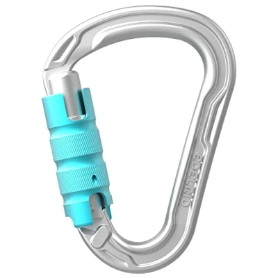 Abbildung von EDELRID Verschlusskarabiner HMS Strike Triple, Silver (006)