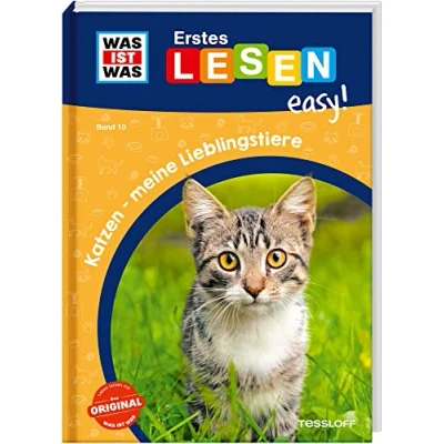 Abbildung von WAS IST Erstes Lesen easy! Band 10. Katzen meine Lieblingstiere / Extragroße Schrift und leichte Sätze für Erstleser Geeignet Schulkinder ab der 1. Klasse