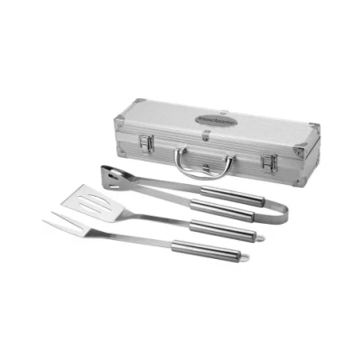 Abbildung von Grillkoffer 3 teilig Rominox