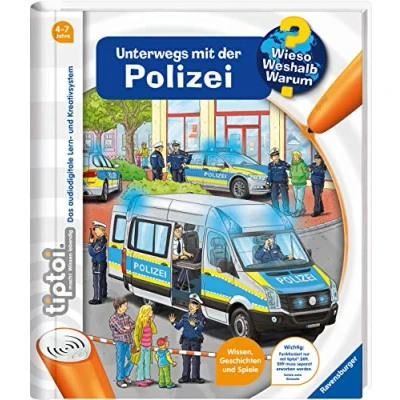 Abbildung von tiptoi® Wieso? Weshalb? Warum? Unterwegs mit der Polizei (Wieso? Warum?, 22)